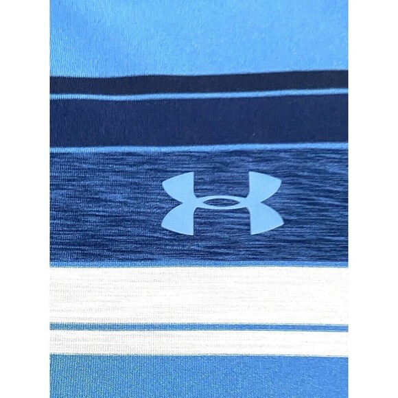 Under Armour Men's Size Small UCLA Striped Polo Shirt Short Sleeve Embroidered - Picture 4 of 8